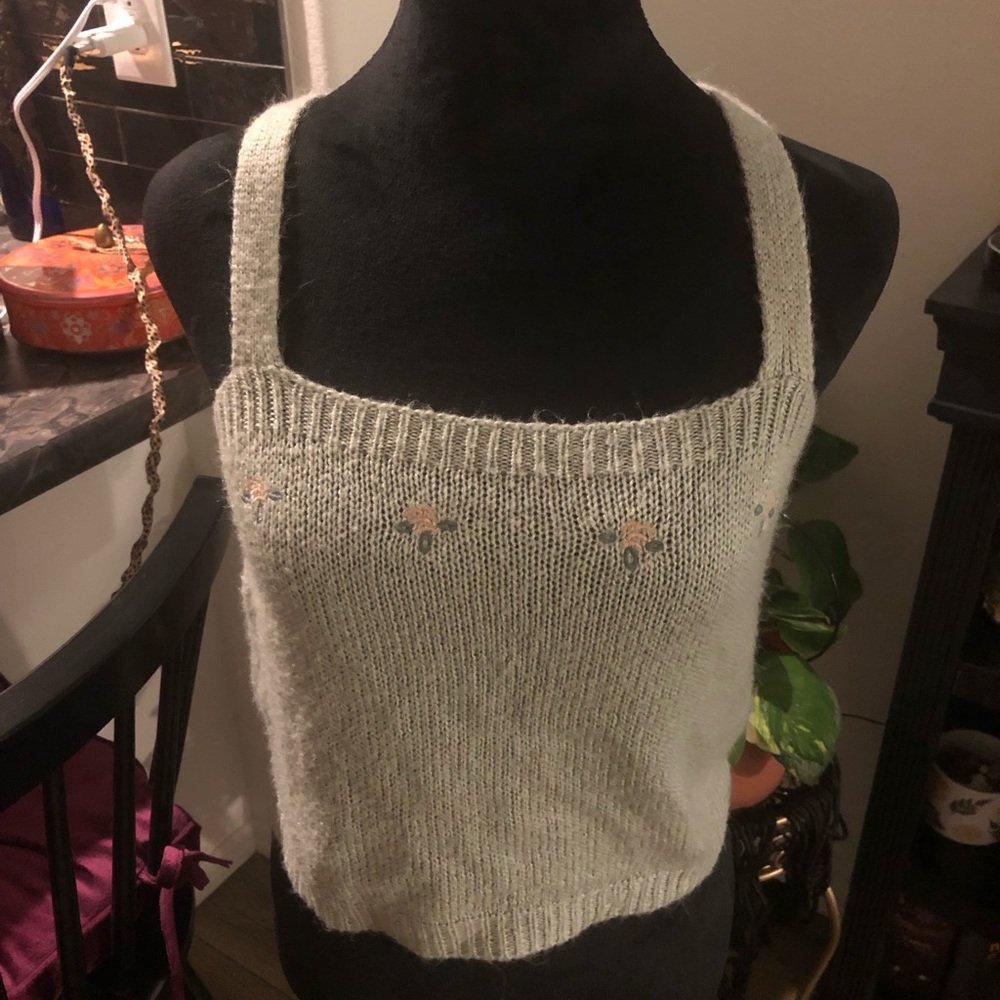 Vylette soft green tank